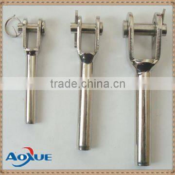 Stainless steel cable wire grip fastener hardware u type wire grip