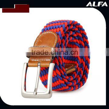 2016 Newest Fashion Canvas Belt, Braided Belt, Fabric Belt