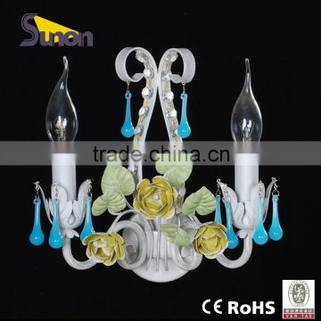 SB0775/2B Crystal Wall Lamp/Craft Iron Wall Lamp/The Hotel Decorative Wall Lamp