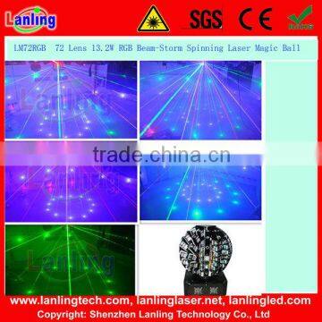 13.2W RGB Beam-Storm Spinning Laser Magic Ball