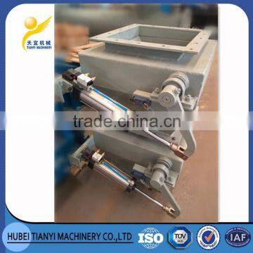 China Supplier Industrial Airtight Double Flap Pneumatic Ash Discharge Valve
