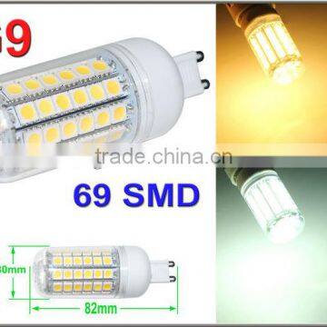 high lumen led corn light E27/E14/G9/GU10 base g9 led 8w