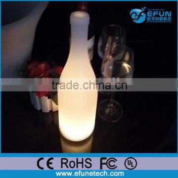 decorative led craft lamp, led bottle,color led furniture lighting for parties