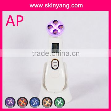 AP9902 new beauty photon therapy beauty device with ultrasonic, ionic, EMS/TENS, photon/pdt.