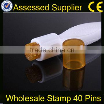 Wholesale 40 Needles Titanium Derma Stamp Roll For Personal Skin Care