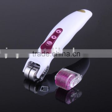 micro needle / led derma roller,microcurrent derma roller,derma roller with ce