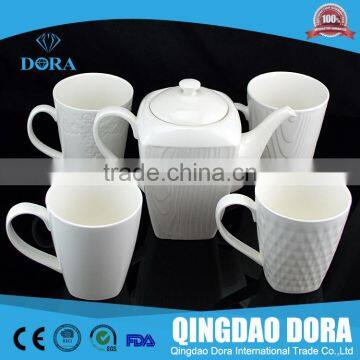 2016 hot sale porcelain tea pot ,tea pot for hotel