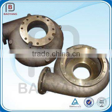 ISO9001 sand casting cast iron hydraulic water pump casing