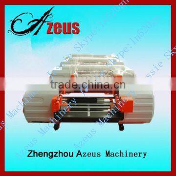 China roll material foil printer hot stamping printer for sheets of Azeus