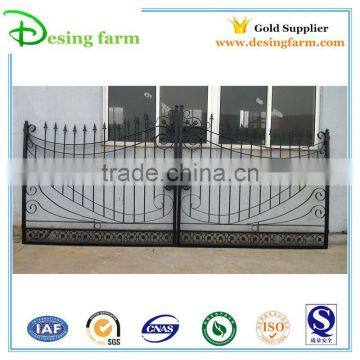 12ft Cheap powder coated wrought iron gates for sale