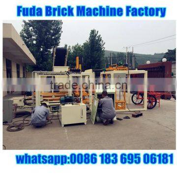 QT4-18 Full Automatic Hydraform Hollow Block Making Machine Brick Making Machine Paver Brick Machine photo-4