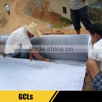 4000g Sodium Bentonite GCL used in the slope of river bank