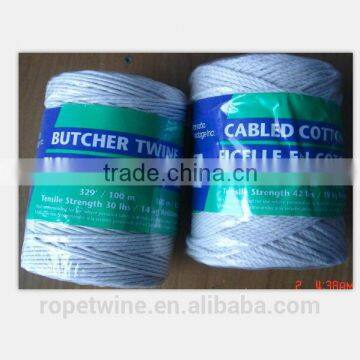 24 strands cheap natrual braided cotton rope