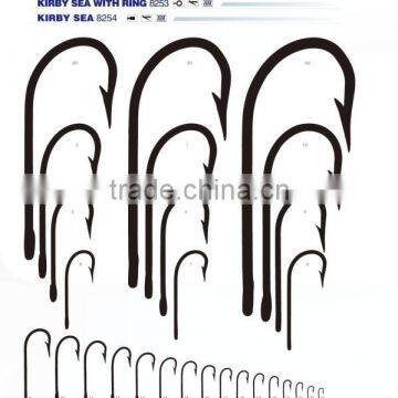 Competitive price kirby fishing hook