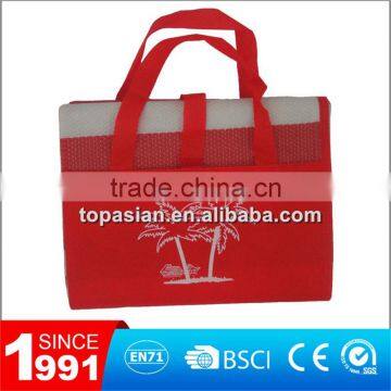 Hotsale folding plastic beach pp mat