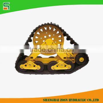 All terrain rubber track chassis