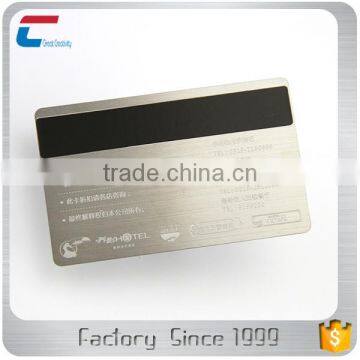 Personalized Metal Magnetic Stripe Business Membership VIP Card