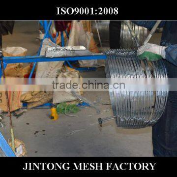 Concertina Coils Galvanized Concertina Razor Wire Razor Barbed Wire photo-3