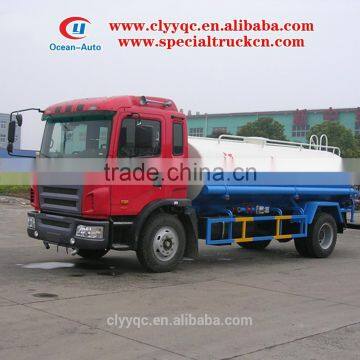 JAC 4X2 10000liters 10cbm water tank truck for sale