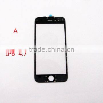 3 in 1 Pre-Assembled Front Glass With Frame With OCA Film For IPhone Close to Original Green Film Glass photo-5