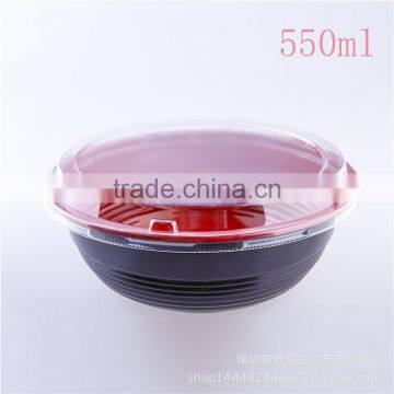1000ml Plastic Japanese Disposable Soup Bowl With Microwave Safe photo-4