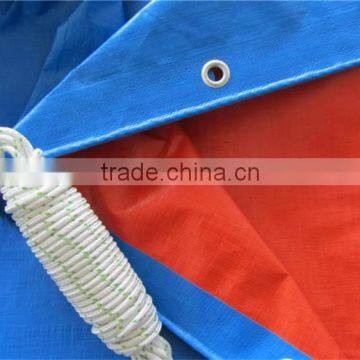 High Quality Blue Orange 4x5 Meter Waterproof Plastic PE Tarpaulins photo-4
