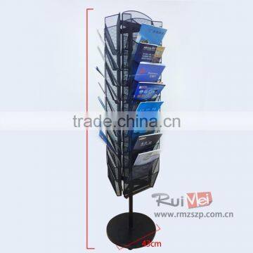 2015 New Metal Rotating Screen Magazine Display Stand photo-4