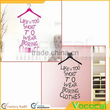 Removable Wall Art Decor Decals Stickers DIY Decoration for Bedroom Fitting Room Cloakroom Living Room Hallway Fashion Store photo-4