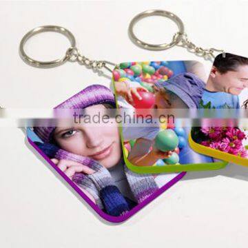 Personalized polymer Sublimation Keychain