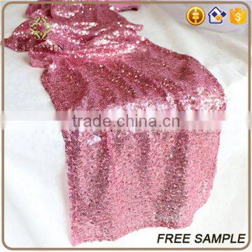Bright Glittering Sequin Table Runner for Wedding Deco photo-4