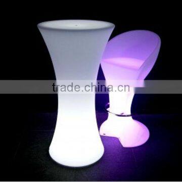 2015 wholesaler hot modern glowing led table in bar nightclub