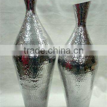 High Quality Metal Flower Pot,Hammered Metal Vase,Designer Flower Pot