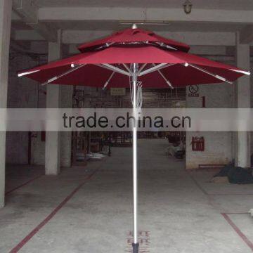 Round Patio Side Garden Parasol Umbrella