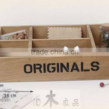 Zakka Grocery Restore Ancient Handmade Wooden Storage Box photo-2
