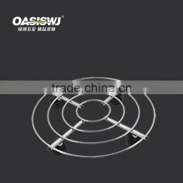 Home Removable Metal Flower Shelf Plant Trolley Wheel Flower Shelf photo-5