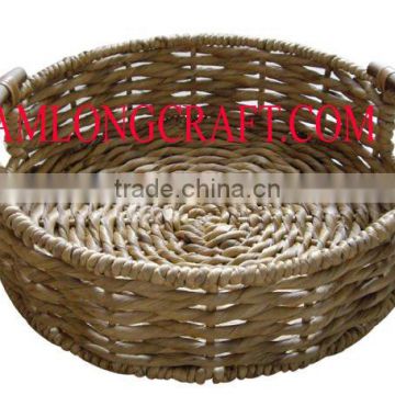 WATER HYACINTH BASKET/ TRAY TCC-BK15