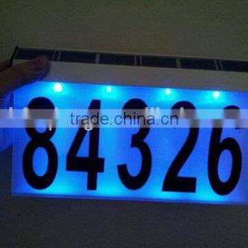 Led Solar House Number Plate Light for Sale photo-3