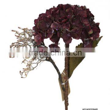 Single Hydrangea With Gold Tape photo-3