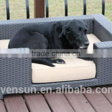 luxury rattan pet dog beds