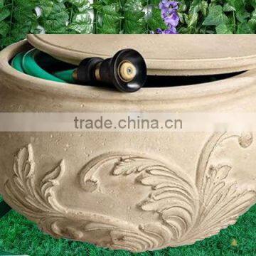 Garden fiberglass pip pot / decorative pot / garden pot