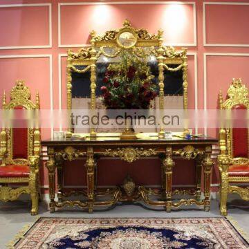 Luxurious Large Size Console Table With Black Marble photo-3