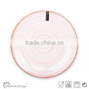 Cheap Colorful Handpaiting Ceramic Salad Plate photo-6