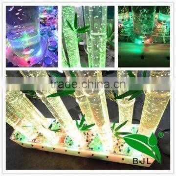 Water Bubble Pillar Led Water Tube Bamboo Acrylic Tube photo-5