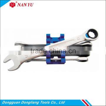 New Style Combination Ratchet Wrench With Knurling Handle photo-2