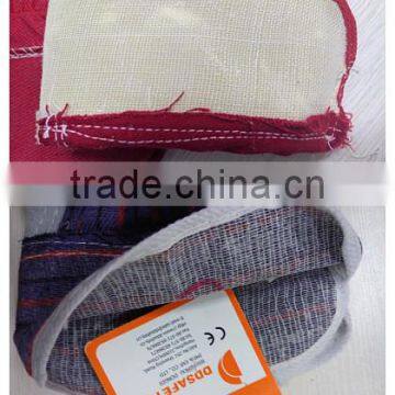 DDSAFETY Cow Split Leather Of Fine Quality Safety Gloves photo-5