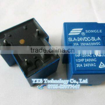 SLA-24VDC-SL-A SLA-24VDC 30A 250VAC SONGLE DIP4 Power supply board relay welding inverter repair parts