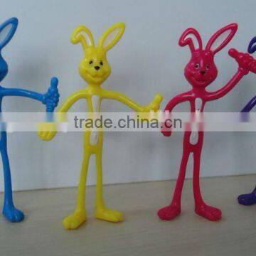 PVC/Plastic Iron rabbit toys