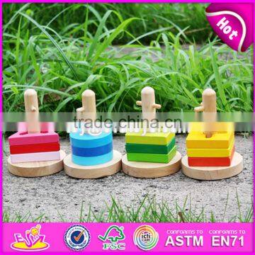 Best Sale Kids Shape Matching Wooden Educational Blocks W13E068 photo-5