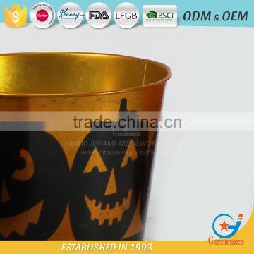 Garden Unique Powder Coated Iron Coloured Plant Pots Colourful Plant Pots