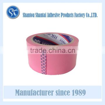 Color transparent carton sealing tape